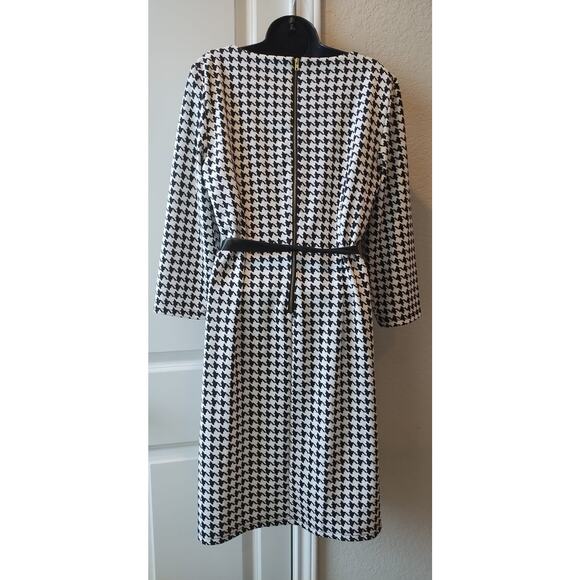 Spence Dress Women's size 14 black and white 3/4 Sleeve. - Picture 4 of 13